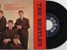 RARE   The BEATLES French 45t EP SOE 3739 1963 DR label bleu + languette