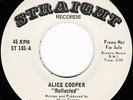 ALICE COOPER Reflected / Living Mono Promo Near Mint 45 Monster mix Punkadelic