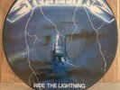METALLICA Ride The Lightning PICTURE DISC Vinyl LP MFN27P-SUPERB-CONDITION