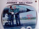 JOHNNY HALLYDAY MAXI 45T (80ex) LES CHEVALIERS DU CIEL (COULEUR BRONZE)