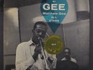 MATTHEW GEE: Jazz By Gee LP (Mono, white DG label, disc close to VG+, cover cre