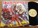 IRON MAIDEN . number of the beast LP Original   Metallica AC/DC Sepultura Slayer