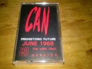 Can.  Prehistoric Future.CASSETTE,EX/EX. Ltd 2000 only. Holger Czukay.Kraut Rock