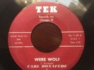 Carl Bonafede 45 Were Wolf/Story That’s True 1958 Rock N Roll Rare  Hear