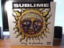 SUBLIME - 40OZ. TO FREEDOM - HOT TOPIC EXCLUSIVE - ORANGE AND RED