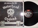 MOTÖRHEAD  NÖ SLEEP AT ALL  1988 UK LP ALBUM  GWR Rec. GWLP31 A-1 B-1 NM-/NM-