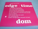 DOM : EDGE OF TIME / 2-LP / RARE PROG SECOND BATTLE LP 063