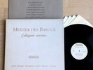 COLLEGIUM AUREUM Bach Lully Handel Telemann.. 1960s HARMONIA MUNDI 4LP Box MINT