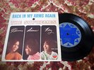THE SUPREMES 1965 Back In My Arms Again Unique Edition PS 7” 33 EP BRAZIL ROSS