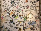 LED ZEPPELIN JIMMY PAGE AND ROBERT PLANT LP COVER album SIGNED LP coa