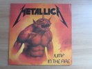 METALLICA  Jump In The Fire 6 Track 1990 Korea Orig Vinyl LP INSERT