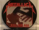 (METAL PICTURE DISC) METALLICA - KILL EM ALL (MEGAFORCE / FAIR CONDITION)