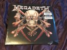 MEGADETH - KILLING IS MY BUSINESS 30TH ANNIVERSARY VINYL RECORD SIGNED MUSTAINE