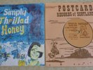 ORANGE JUICE, SIMPLY THRILLED HONEY, 1980 POSTCARD RECORDS 45 WITH INSERT.