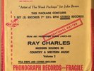 Ray Charles Modern Sounds Country Western V2 JUKEBOX 5x7” EP ALL NM LOOK
