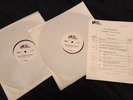 Olivia Newton-John Special NBC Radio Network 1980 Rare 2 LP with Time Sheets