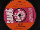 HURRIGANES: Get On / Kenny At The Corner 45 (UK) Rock & Pop