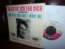 Chris Andrews, Alles Tu' Ich für Dich (Yesterday Man) Vogue 14438 Single 11/65