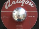 THE STRIPES rare rockabilly Hot Rod CDN Aragon 45 LISTEN