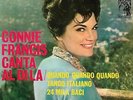 CONNIE FRANCIS EP Spain 1963 Al di la +3