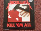 METALLICA KILL 'EM ALL - Limited Edition DMM Double LP - 45rpm 12” Vinyl Record