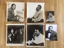OSCAR PETERSON set of 6 vintage jazz photos HERB ELLIS RAY BROWN