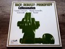 43. GUTMANN / NASSEDKIN - BACH DEBUSSY PROKOFIEFF CELLOSONATEN EURODISC STEREO