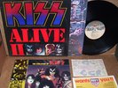 Kiss Alive II 2 Lp's NM Vinyl W/Booklet Tattoo's & Merchandise Insert Kiss Army
