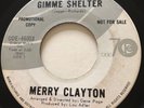 SOUL FUNK Merry Clayton GIMME SHELTER Ode 45 rare Canadian pressing
