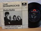 The Shamrocks Balla Balla RARE PROMO 7'' von 1965 German Polydor Press ARCHIV