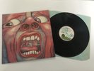 In the Court of the Crimson King UK 1st Press Pink Rim A/4U B/4U Ex/Ex Superb