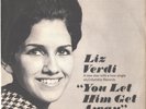 LIZ VERDI-RARE NORTHERN SOUL PICTURE SLEEVE ONLY-(YOU LET HIM GET AWAY)--PS--PIC