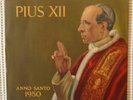 PIUS XII Anno Santo 1950 Voice Of Holy Father ADALTO Papal 78 RPM Picture Disc