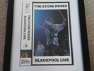 STONE ROSES Signed By IAN BROWN - Empress Blackpool Live - FRAMED - RARE