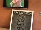 Original 1979 Joy Division Record Shop Promo Poster for the Unknown Pleasures LP