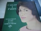 CALLAS A PARIS * Georges Pretre * COLUMBIA FCX 902 Stereo LP * MINT *  FRANCE