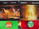 QUEEN LIVE KILLERS EMI P-5567E Japan COLOR CLEAR VINYL VINYL 2LP