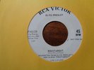 ELVIS PRESLEY NM WHITE LABEL promo ROUSTABOUT/ONE TRACK HEART RCA SP-45-139