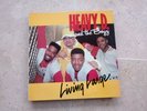 HEAVY D AND THE BOYZ LIVING LARGE RARE OLD SCHOOL HIPHOP HIP HOP VINYL RECORD