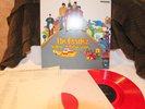 THE BEATLES  -  YELLOW SUBMARINE - JAPAN PRESS RED VINYL - RE -
