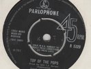 Dave Davani Top of the pops Parlophone R 5329 G+ plays well