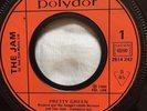 THE JAM , PRETTY GREEN / THATS ENTERTAINMENT PROMO RECORD . RARE . PAUL WELLER .