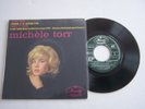 EP 45 T VINYLE 4 T , MICHELE TORR , PAUVRE COEUR . VG + / EX
