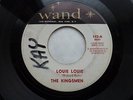 KINGSMEN 45 'LOUIE LOUIE' USA WAND KILLER 1963 GARAGE SOUL MOD STROLLER VG