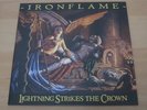 IRONFLAME: Lightning strikes the crown LP Black Vinyl + CD US Metal Keep It True