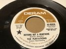 THE FLIRTATIONS -NOTHING BUT A HEARTACHE -1968 U.S. DERAM DEMO 45-85038  N/MINT