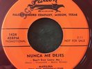 MARILINA Don't Ever Leave Me 45 on Falcon 1424 TX girl group RED  HEAR