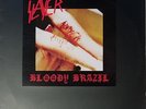 SLAYER - BLOODY BRAZIL vinyl LP live 1994 Monsters Of Rock Brazil GREEN WAX