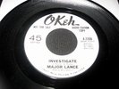 MAJOR LANCE northern soul 45 Investigate / Little Young Lover   OKeh (Promo)