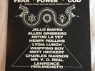 FEAR POWER GOD Spoken Word Lp White Vinyl Anton La Vey, Allen Ginsberg, Rollins